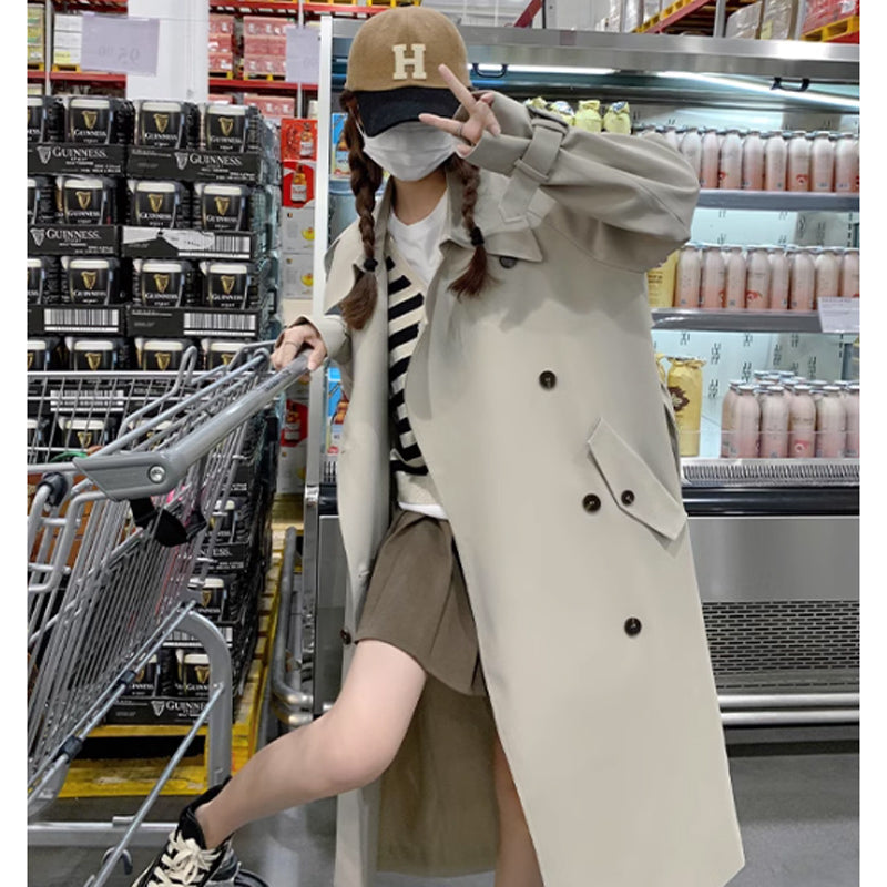 アシメヨークトレンチコート(2colors)