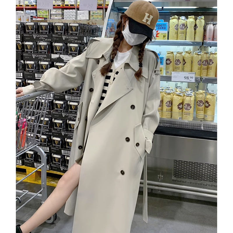 アシメヨークトレンチコート(2colors)