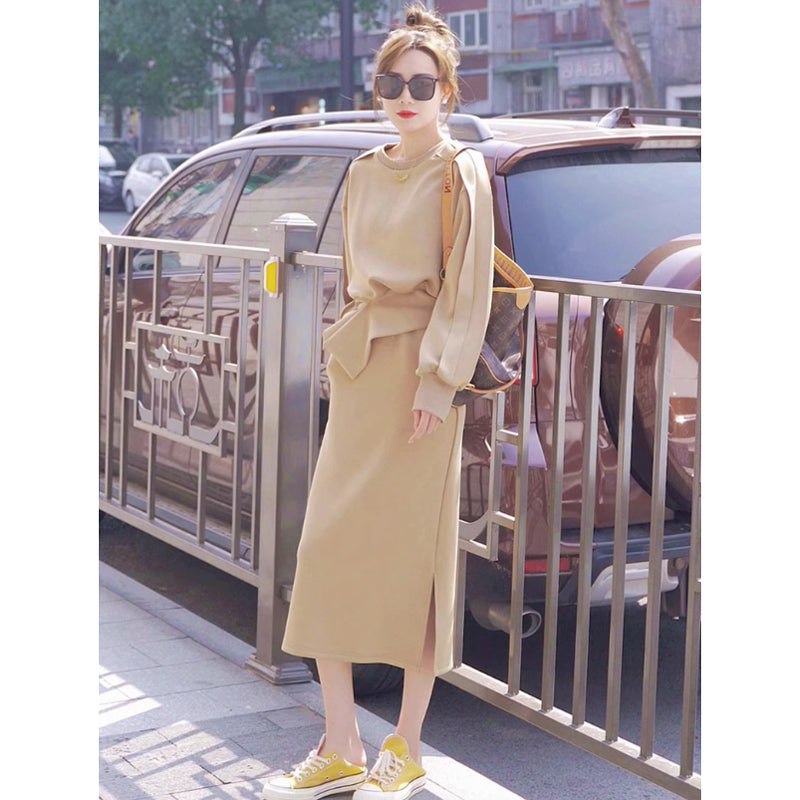 スタイルアップスウェットセットアップ