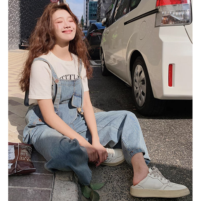 レトロデニムサロペット