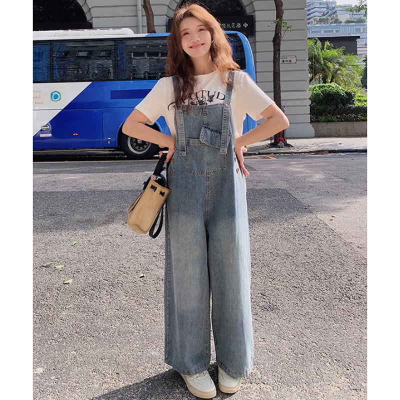 レトロデニムサロペット