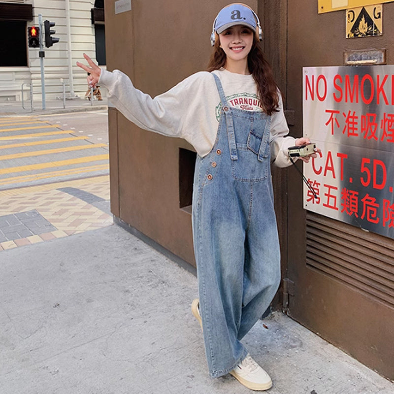 レトロデニムサロペット