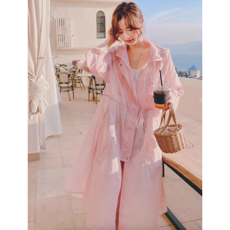 フード付きロングラッシュガード