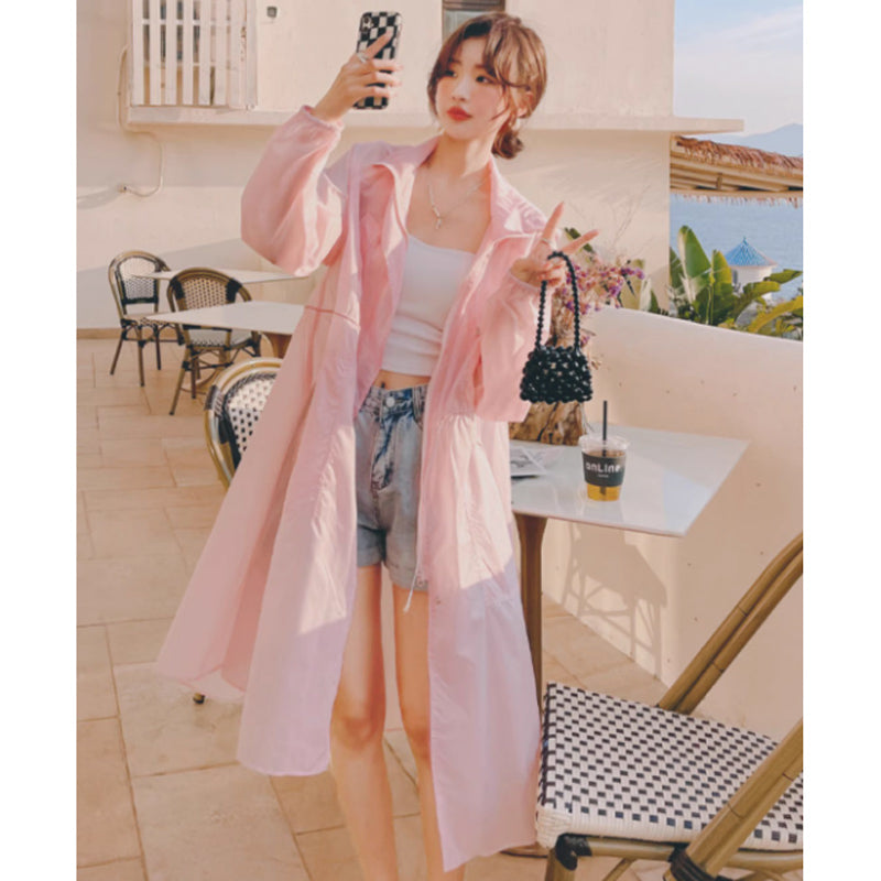 フード付きロングラッシュガード