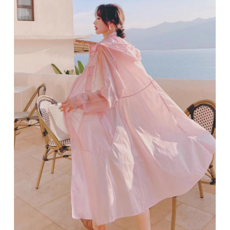 フード付きロングラッシュガード