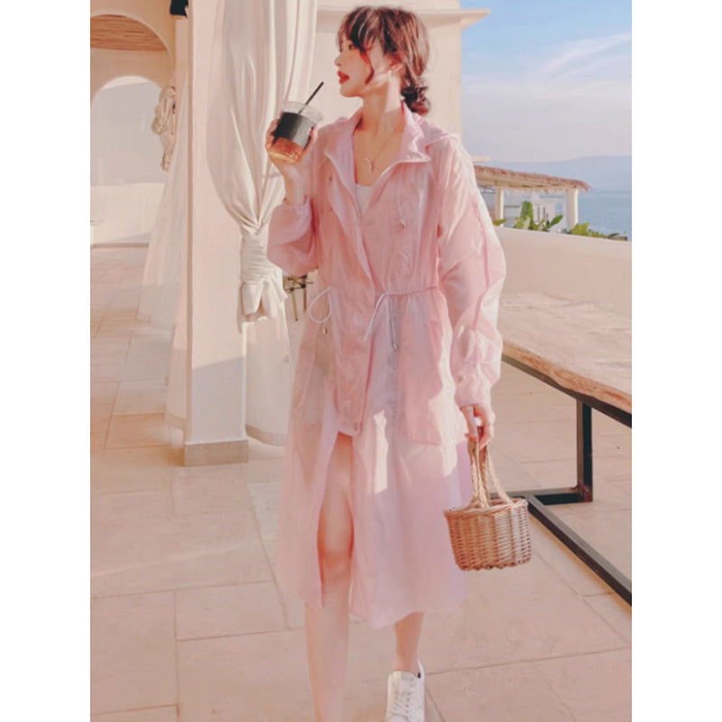 フード付きロングラッシュガード