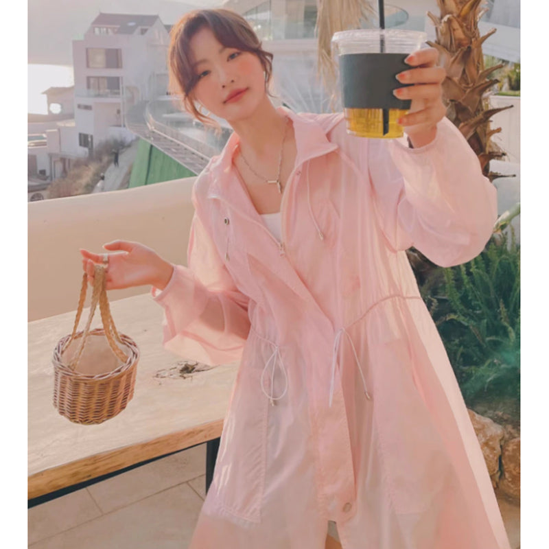 フード付きロングラッシュガード