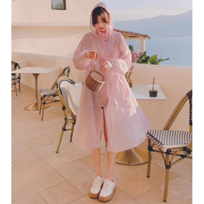 フード付きロングラッシュガード