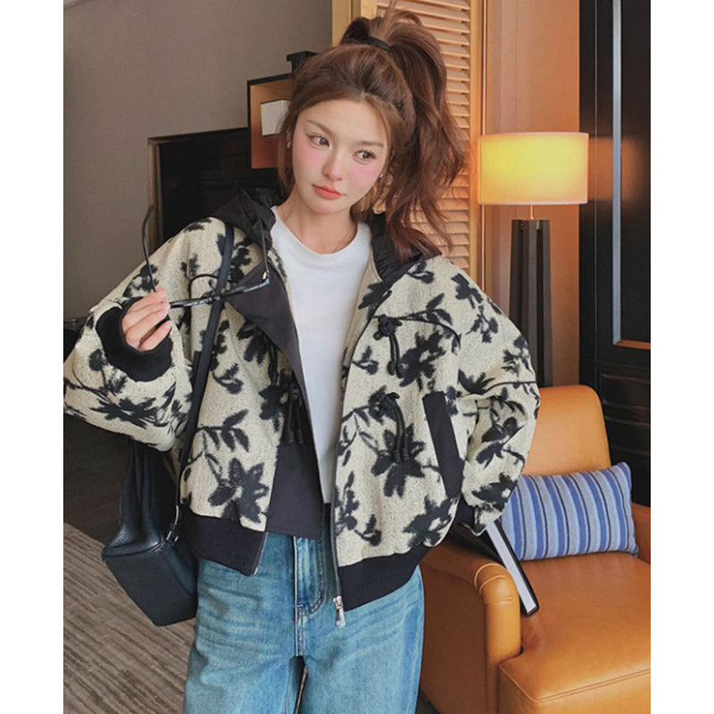 シックフラワージャケット