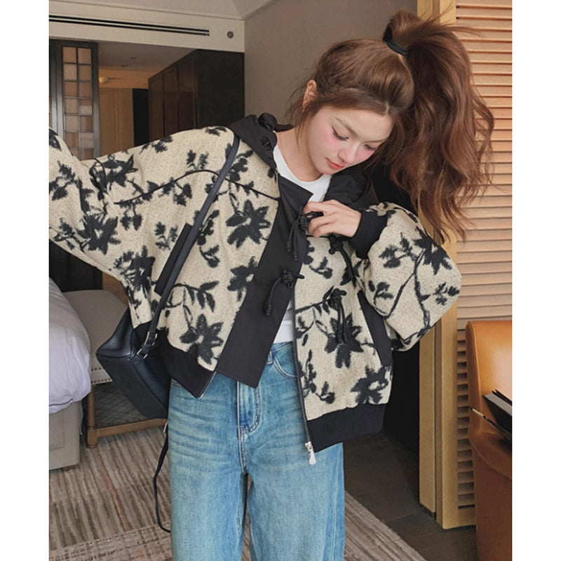 シックフラワージャケット