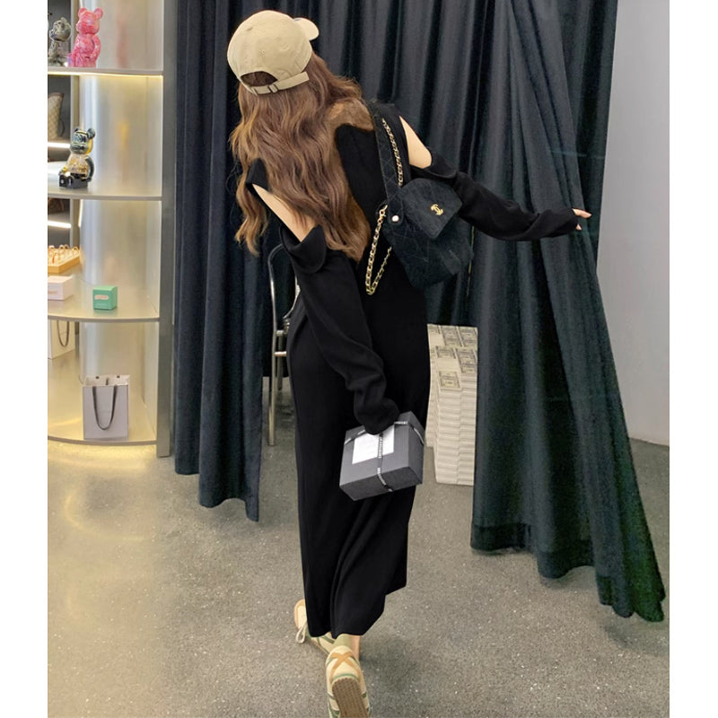 カットスリーブワンピース(2colors)