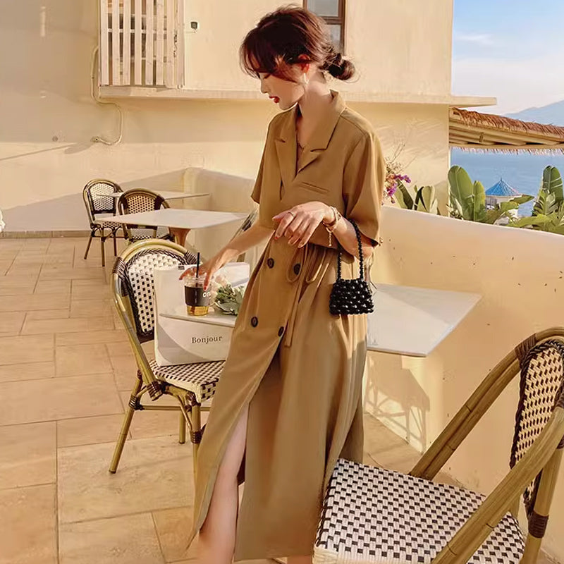 セパレート風テーラードワンピース(2colors)