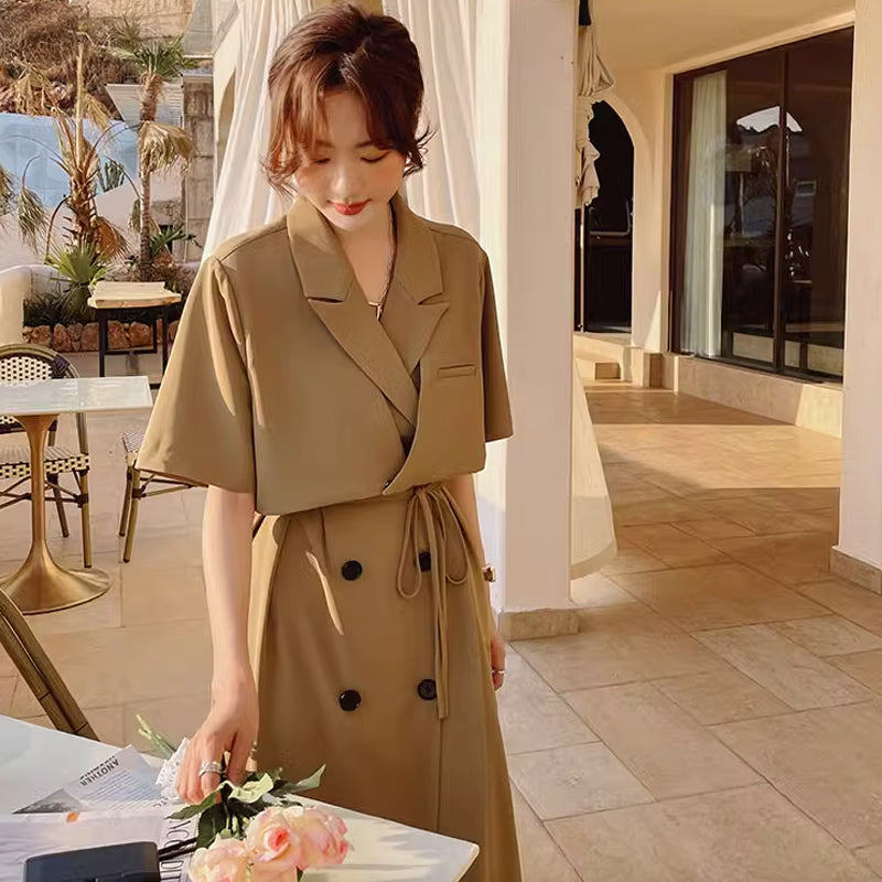 セパレート風テーラードワンピース(2colors)