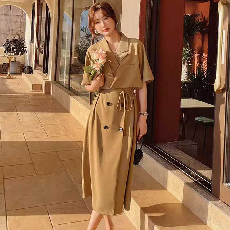 セパレート風テーラードワンピース(2colors)