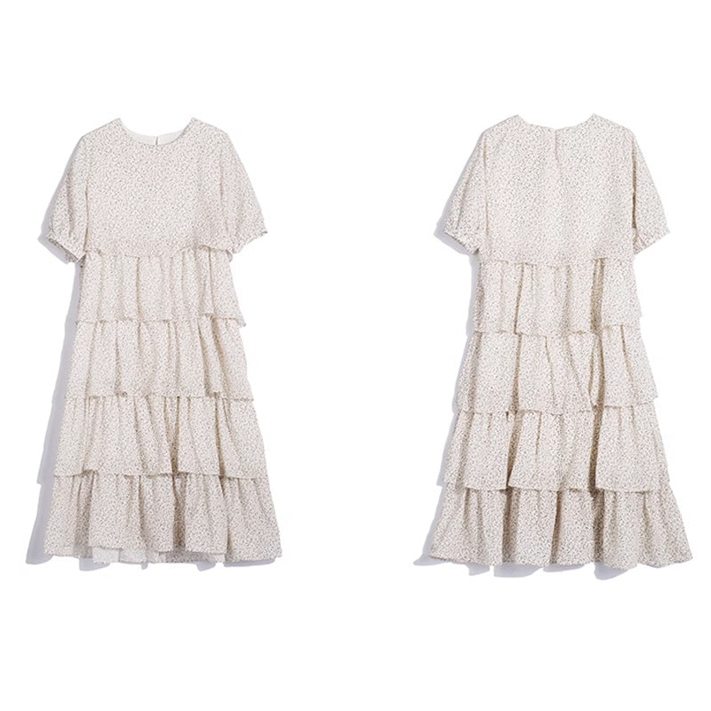 ティアードナチュラルワンピース