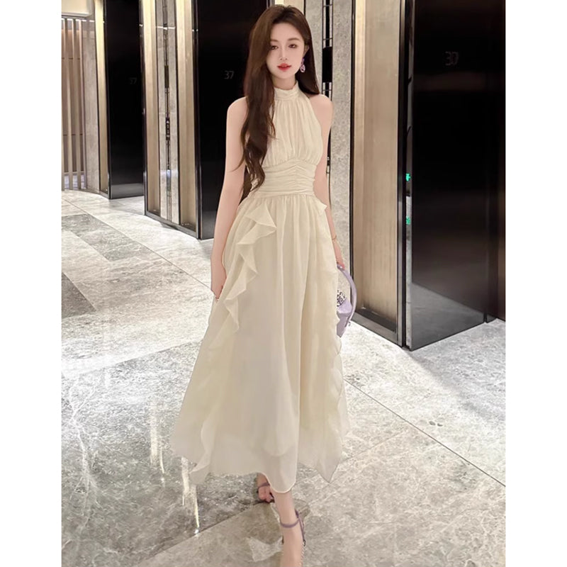 アメリカンスリーブフリルワンピース