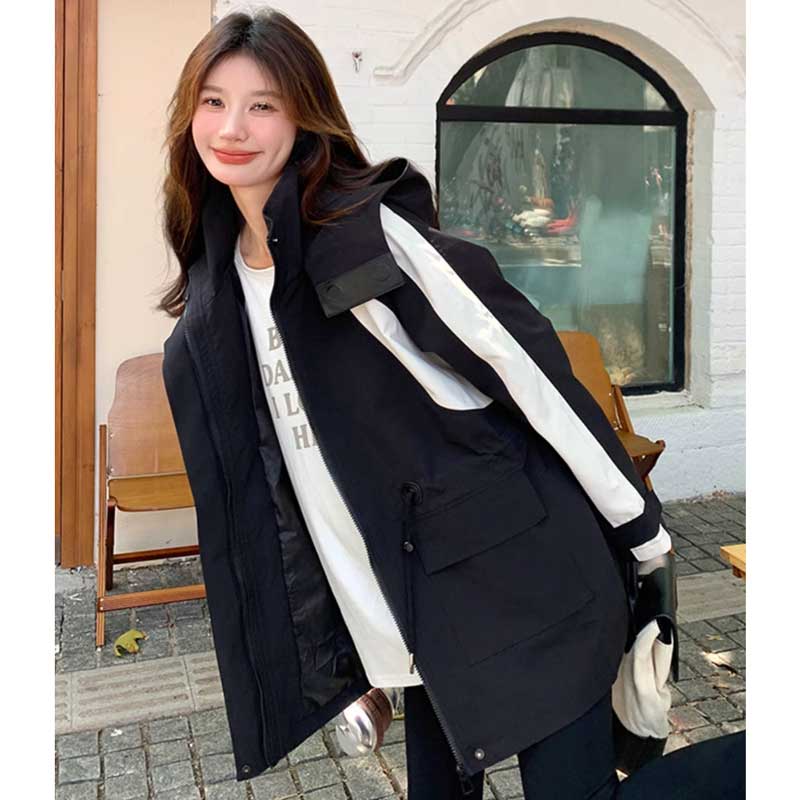 ミディ丈スポーティーラインジャケット