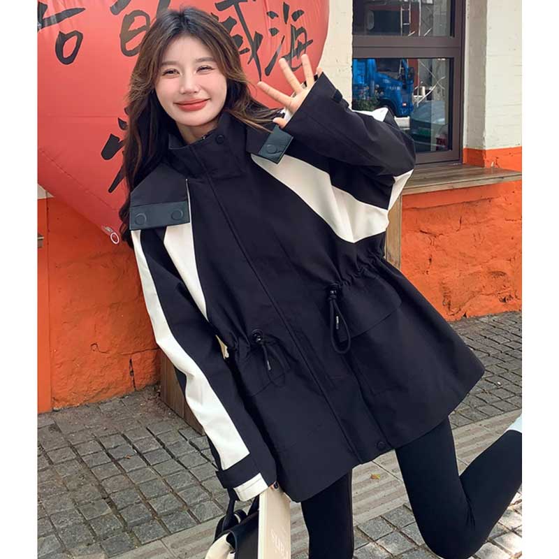 ミディ丈スポーティーラインジャケット