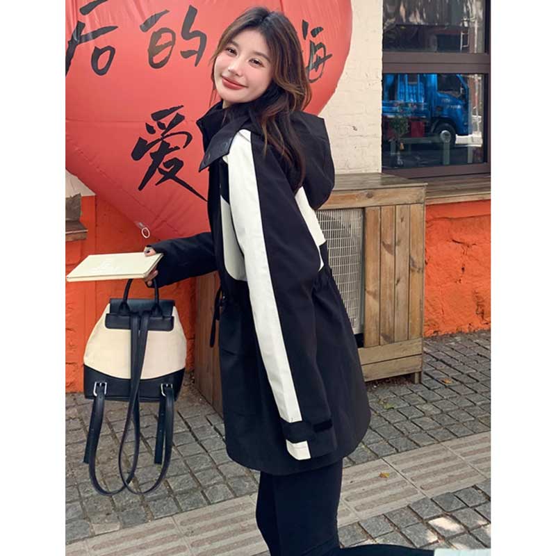 ミディ丈スポーティーラインジャケット