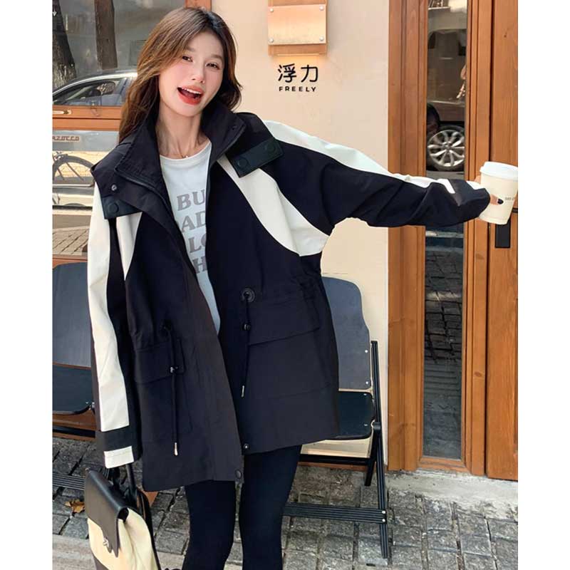 ミディ丈スポーティーラインジャケット