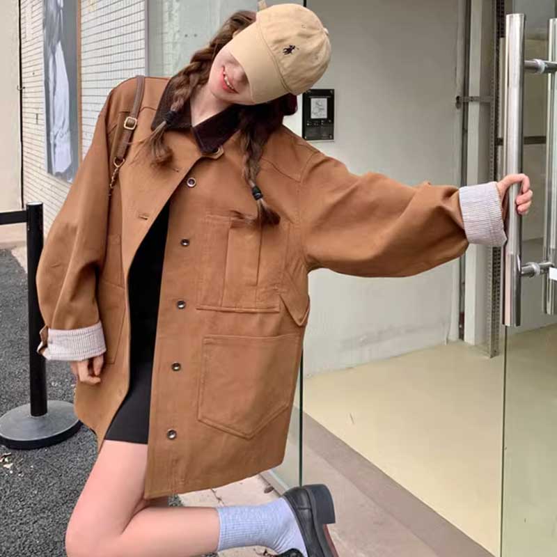 コーデュロイカラージャケット