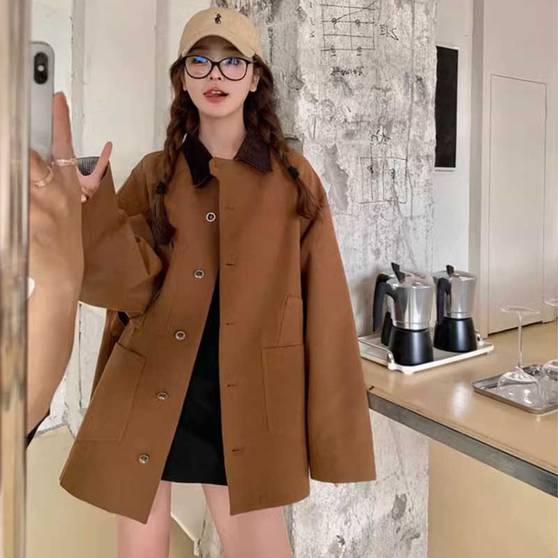 コーデュロイカラージャケット