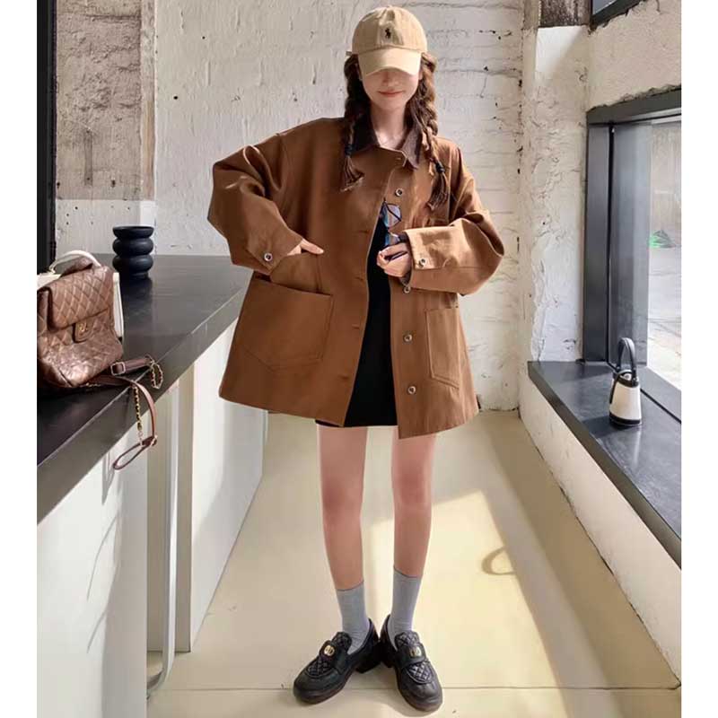 コーデュロイカラージャケット