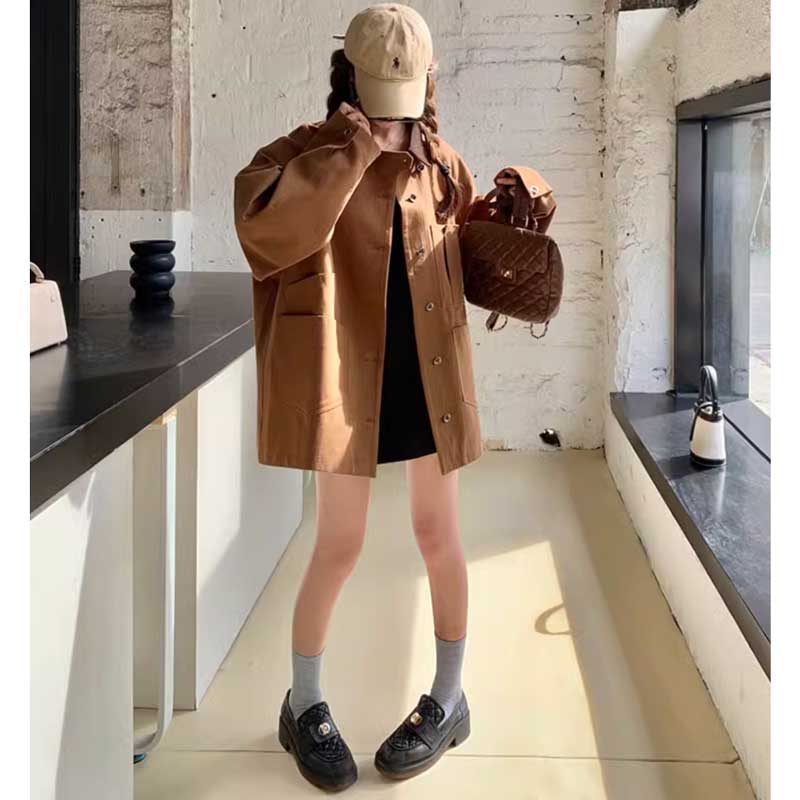 コーデュロイカラージャケット