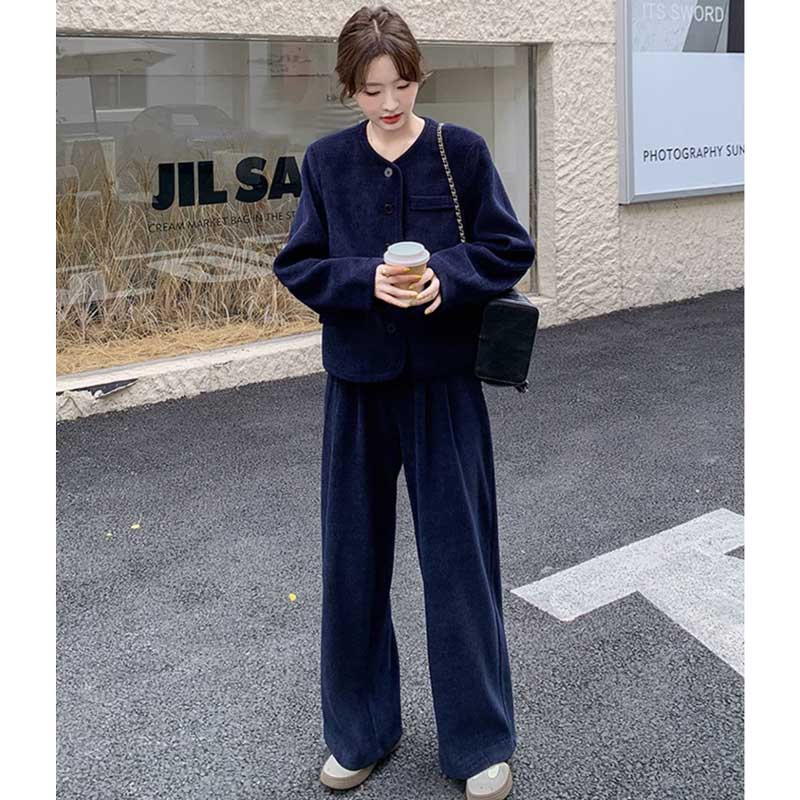 コーデュロイセットアップ(2colors)