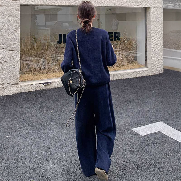 コーデュロイセットアップ(2colors)