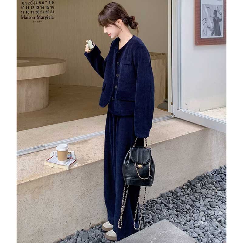 コーデュロイセットアップ(2colors)