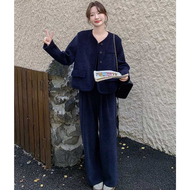 コーデュロイセットアップ(2colors)