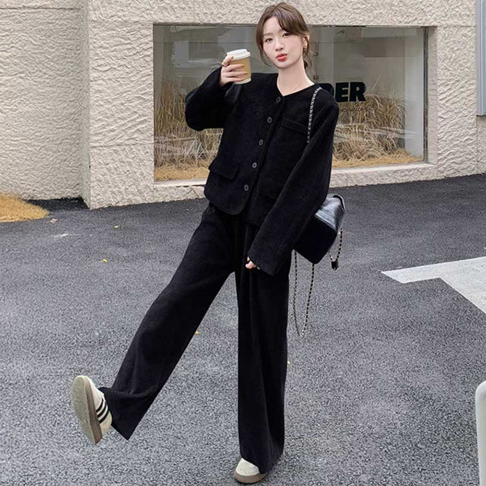 コーデュロイセットアップ(2colors)