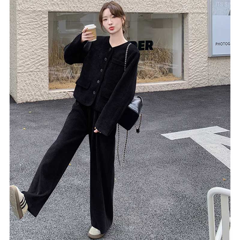 コーデュロイセットアップ(2colors)