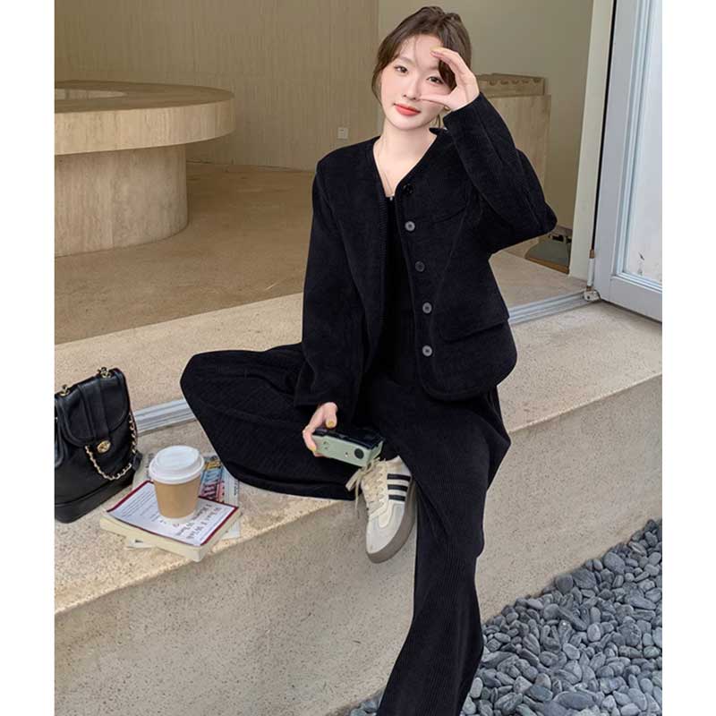 コーデュロイセットアップ(2colors)