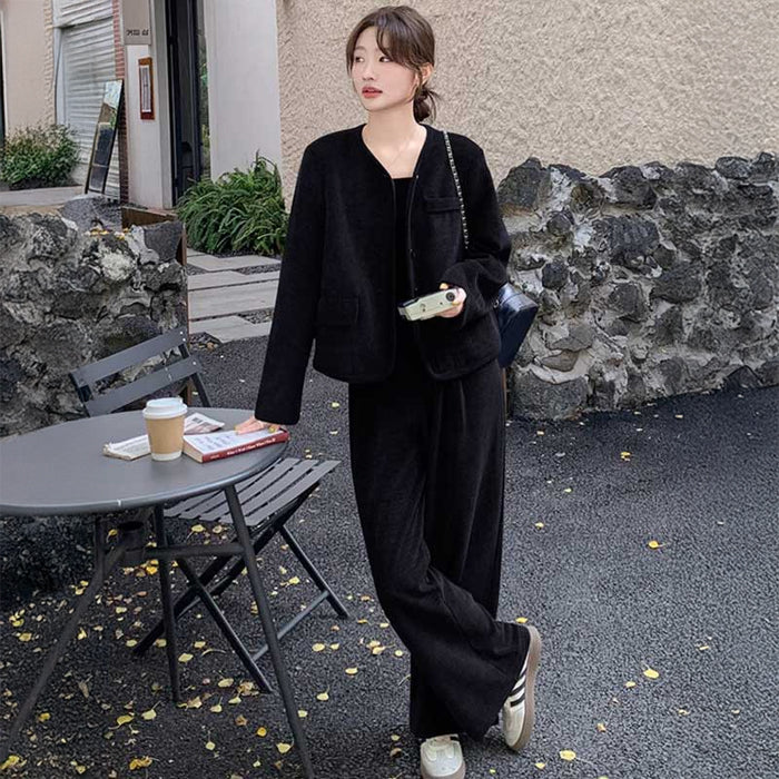 コーデュロイセットアップ(2colors)