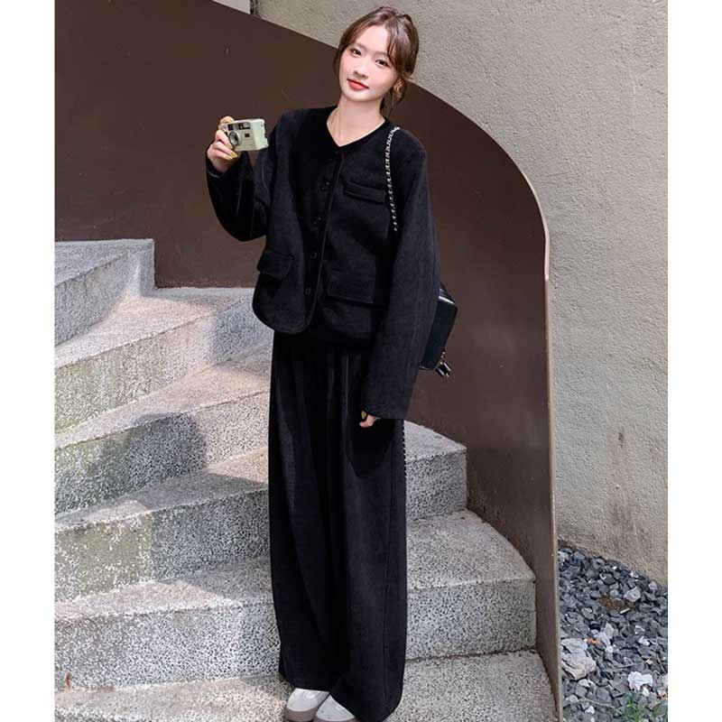 コーデュロイセットアップ(2colors)