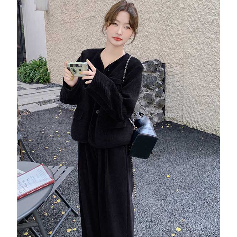 コーデュロイセットアップ(2colors)