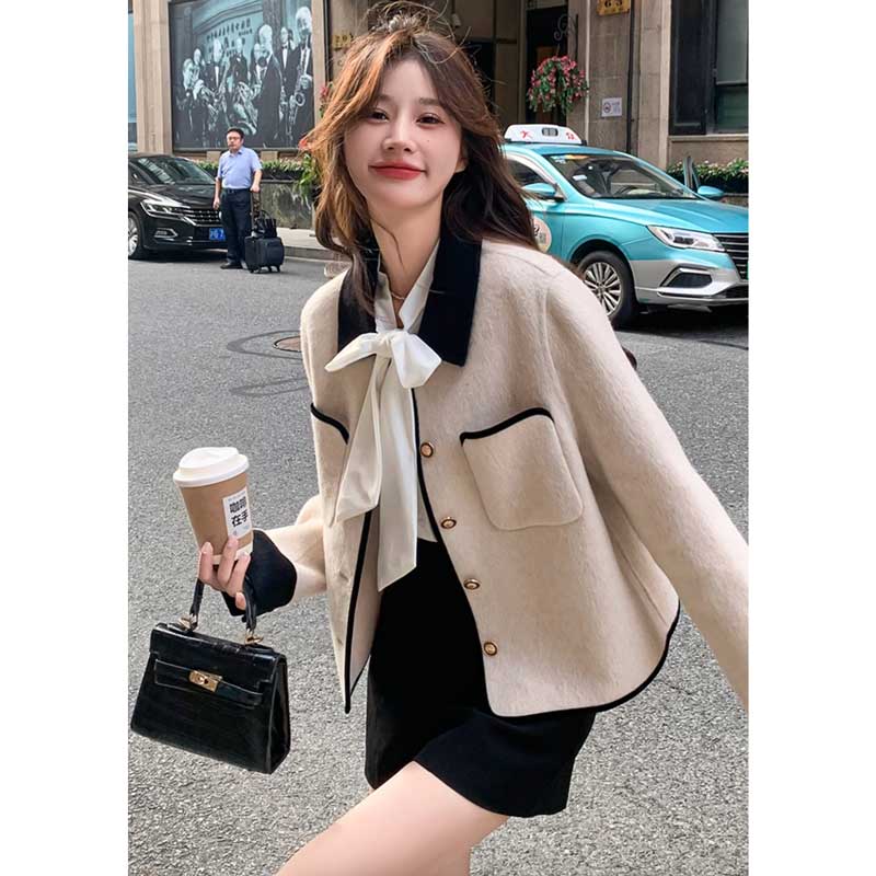 ヴィンテージ風シングルブレストジャケット