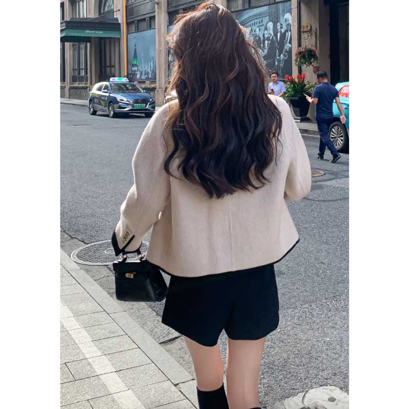 ヴィンテージ風シングルブレストジャケット