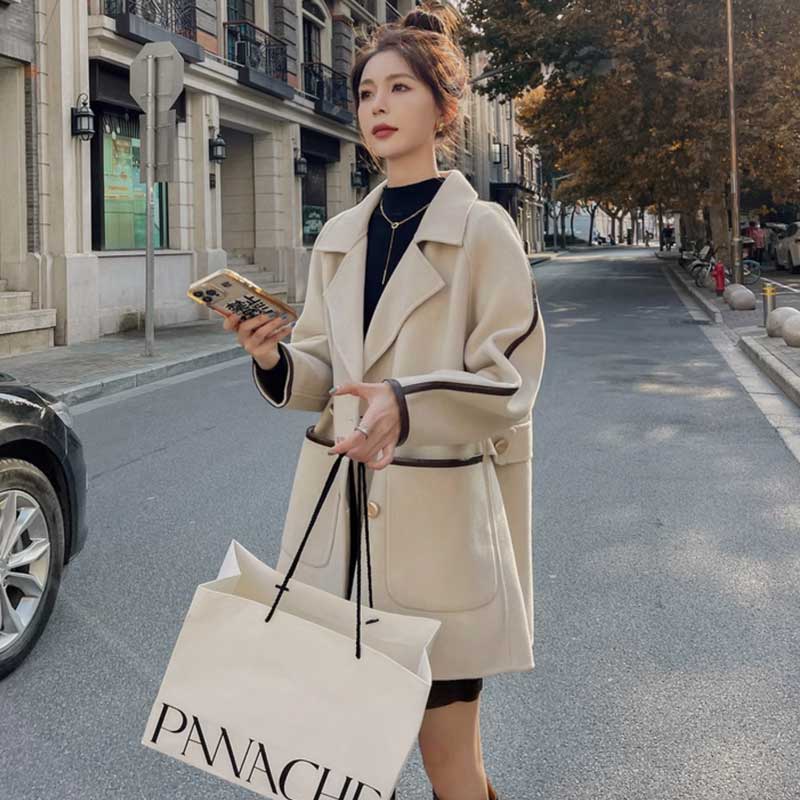 テーラードメルトンコート(2olors)