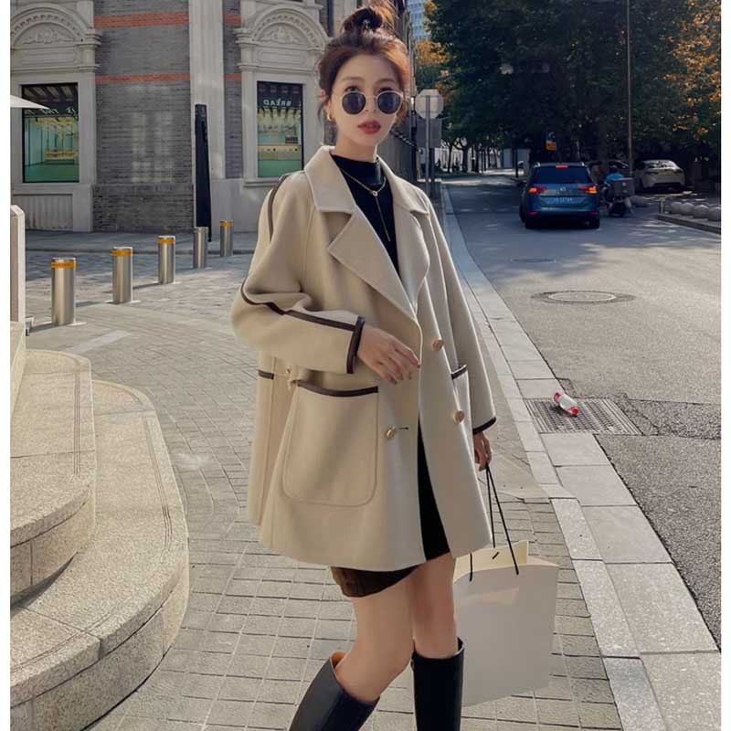 テーラードメルトンコート(2olors)