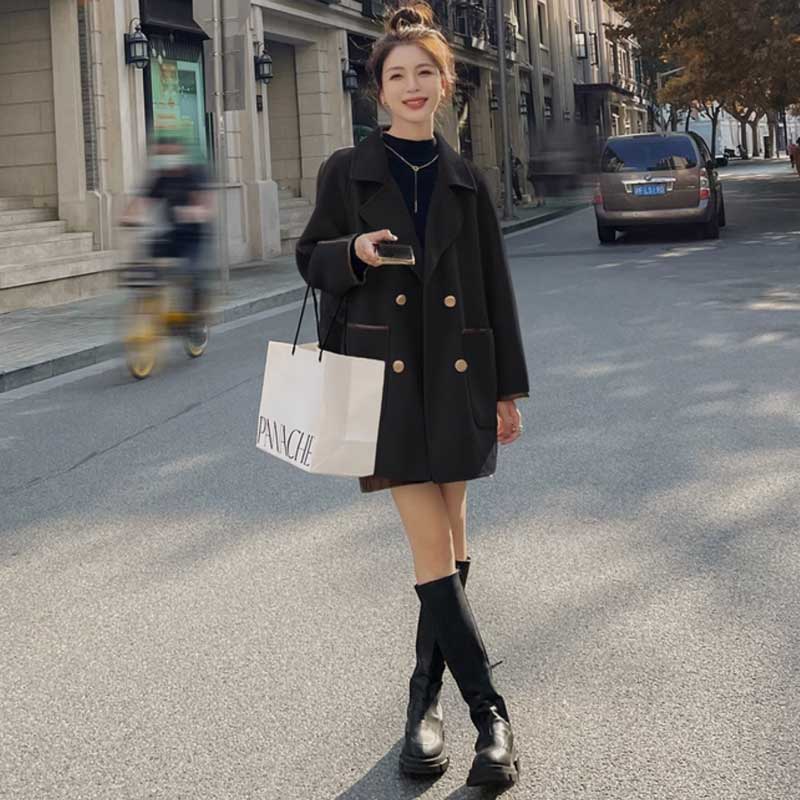 テーラードメルトンコート(2olors)