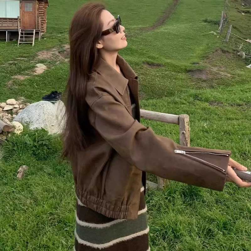 レトロライダースジャケット(2colors)