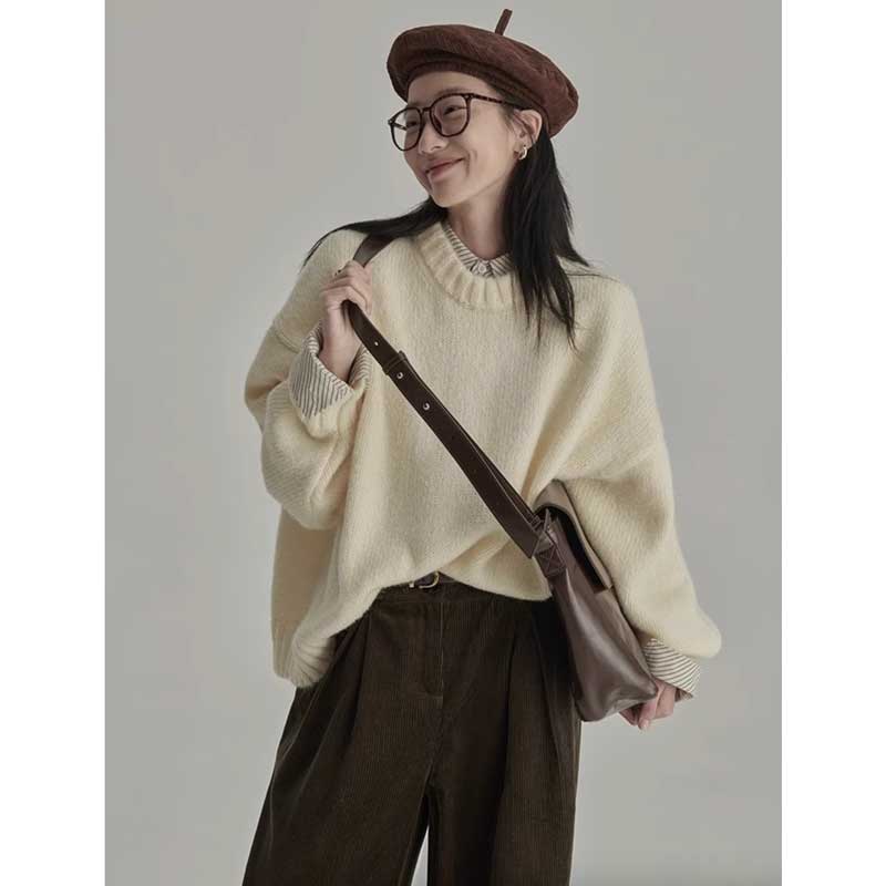 プルオーバーニット(2colors)