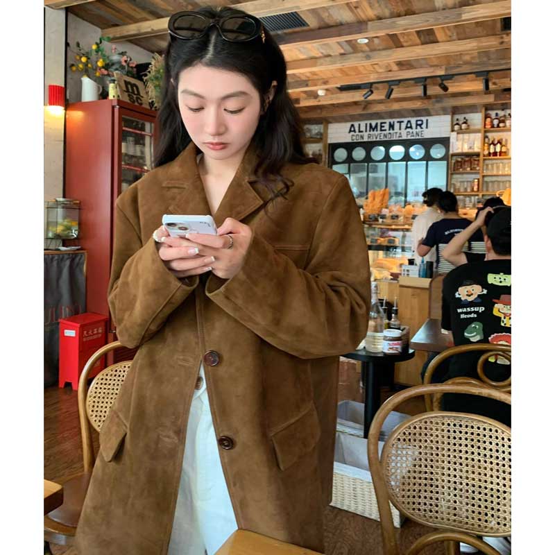 レトロスエードジャケット