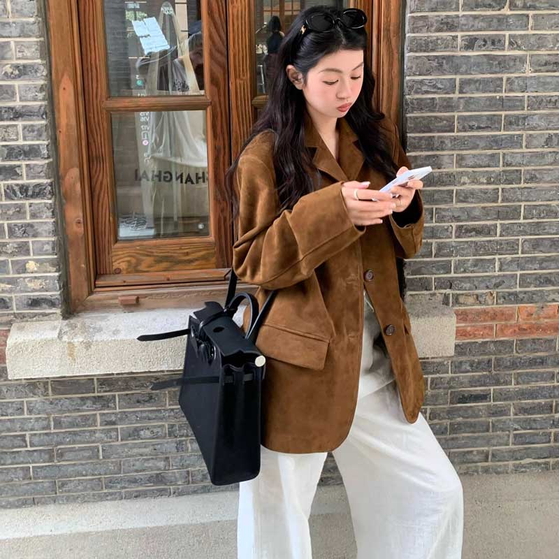 レトロスエードジャケット