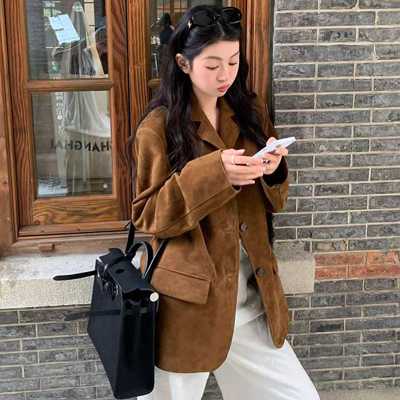 レトロスエードジャケット