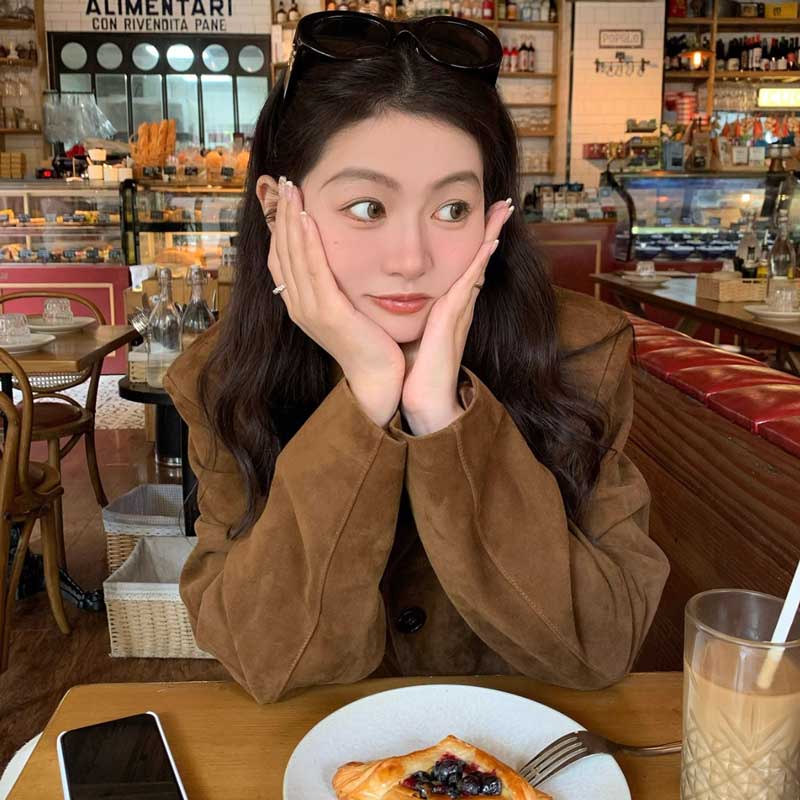 レトロスエードジャケット