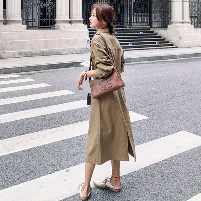 カジュアルサファリワンピース